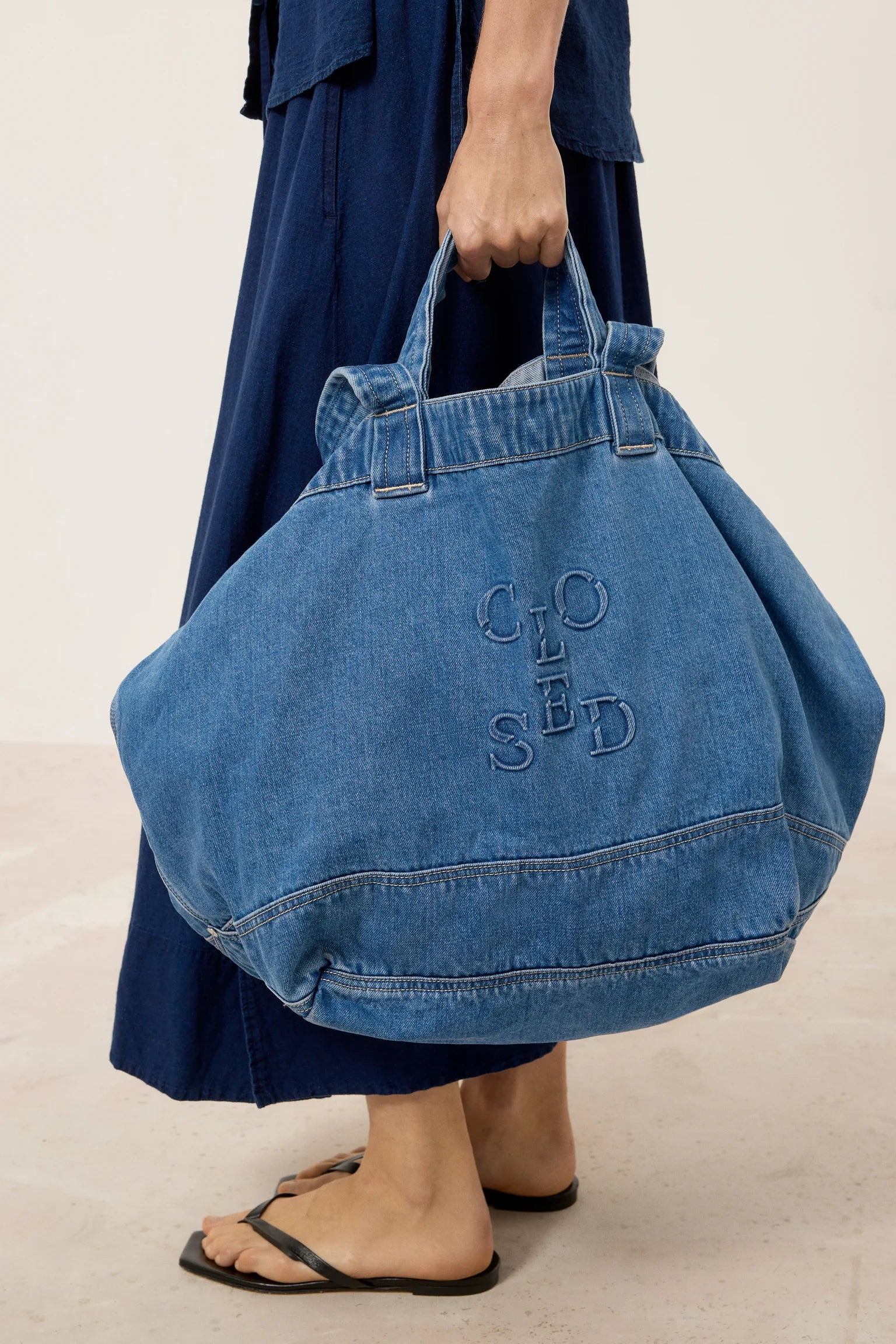 Denim Tasche aus Baumwolle