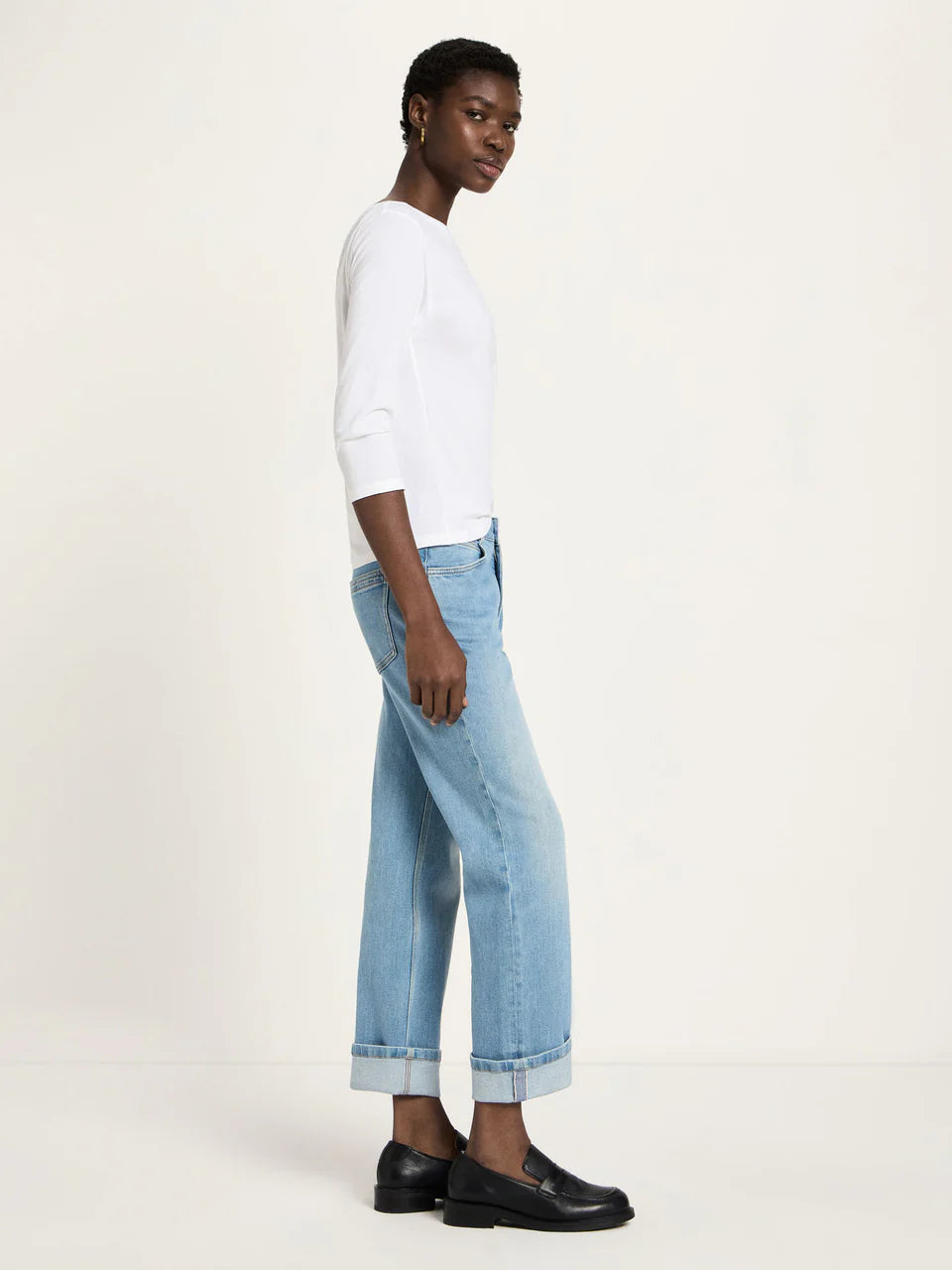 Jeans mit Aufschlag (GOTS)
